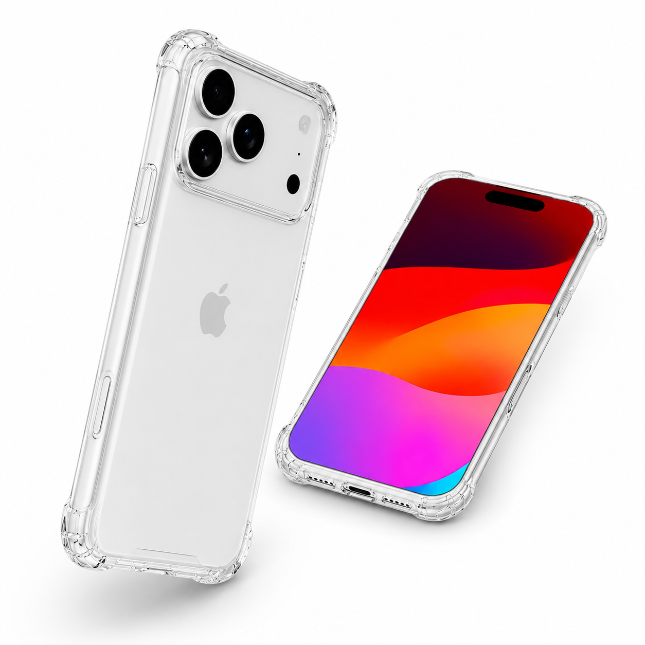 Premium Transparent Protective Case for Apple iPhone 17 Pro Max with Soft TPU Edge Bumper