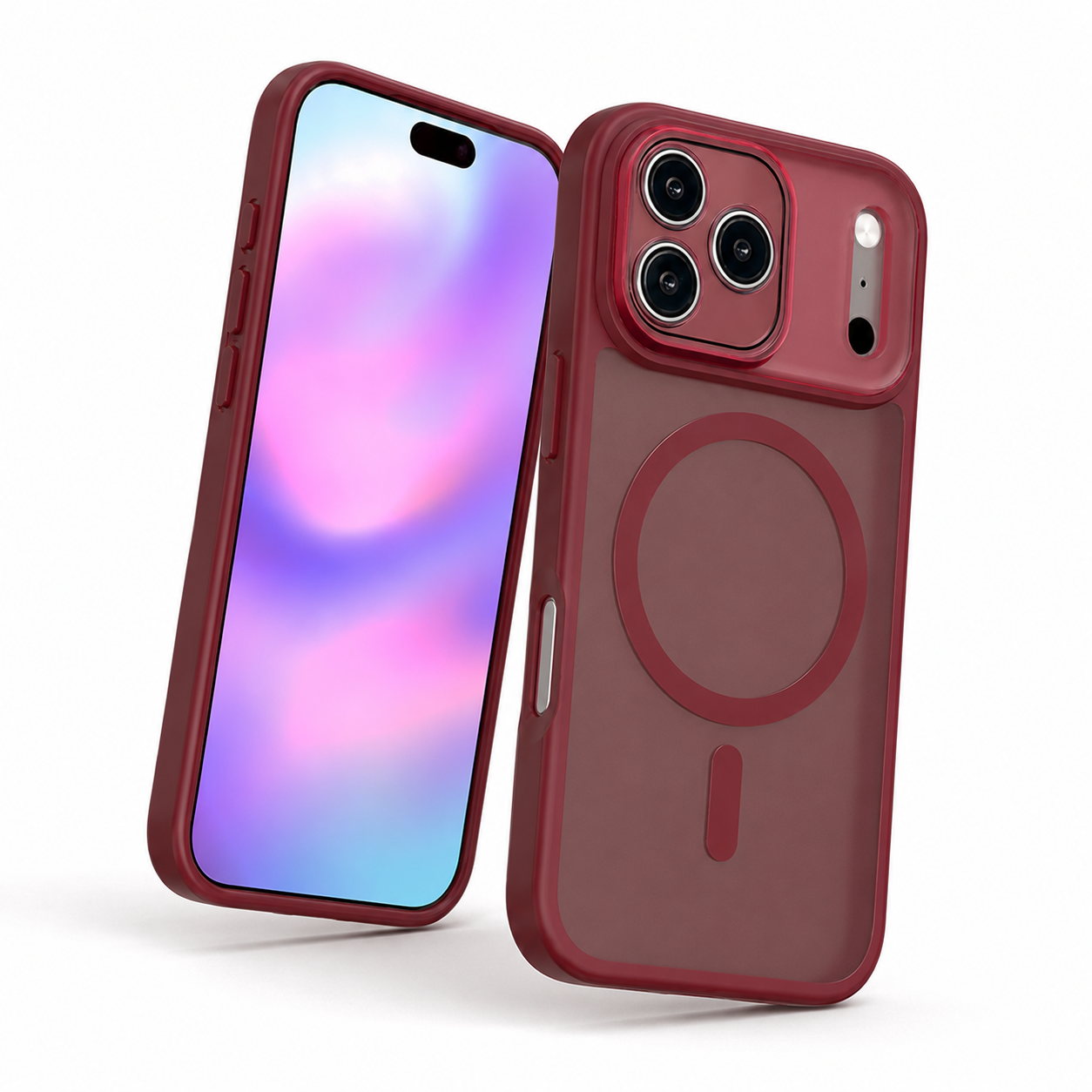 Slim Wine iPhone 17 Pro Max Case, Military Grade Phone Case, Impact Resistant Mobile Cover.