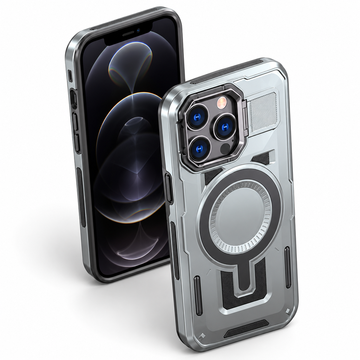 Shield Mate case in grey for Apple iPhone 12 / 12 Pro.
