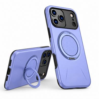Premium Light Purple Phone Case, Magnetic Charging Compatible Case, Slim Protective Cover