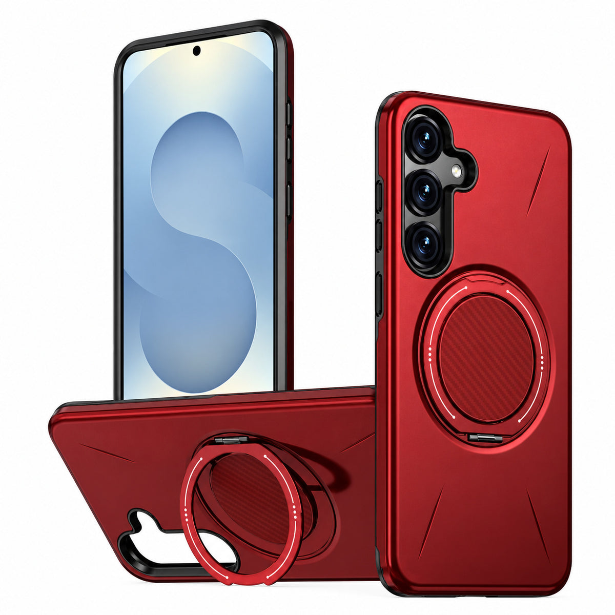 MagSafe Forge Ring Case Samsung Galaxy S23 - Red