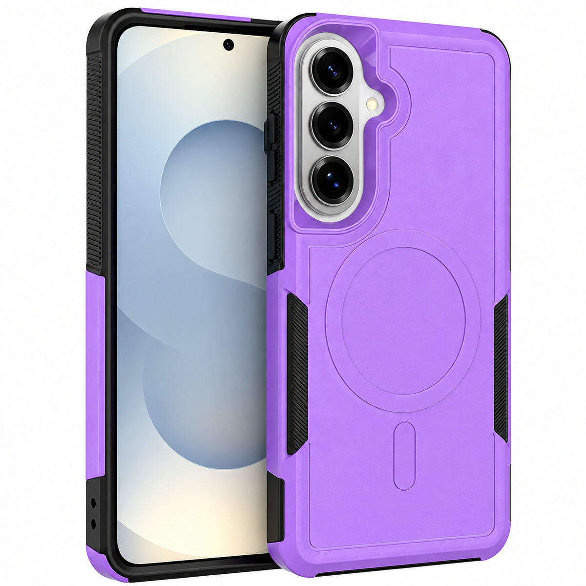 MagSafe Comm Case for Samsung Galaxy S25 FE - Deep Purple