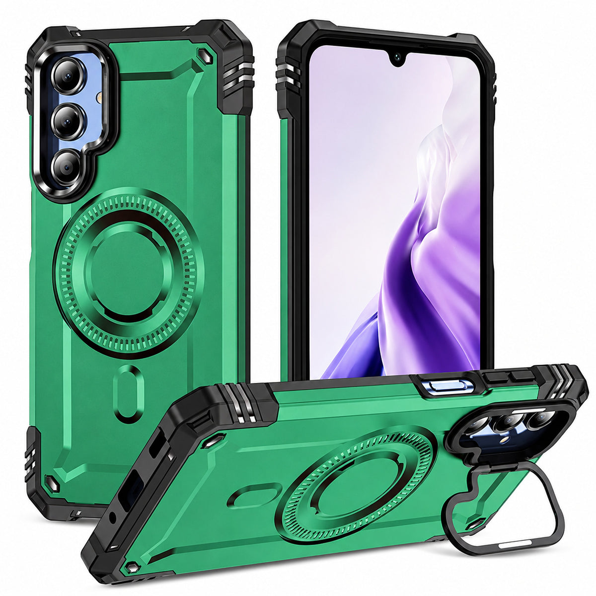 Fuse Edge MagSafe Case for Samsung Galaxy S25 Plus - Green