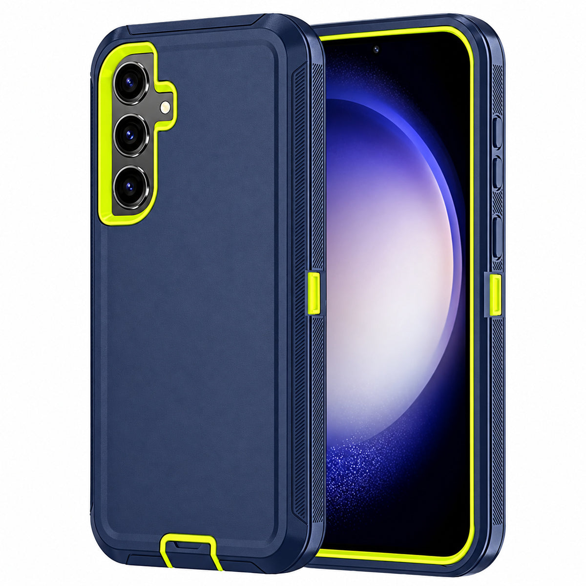Triple Protection Case for Samsung Galaxy S24 - Lime