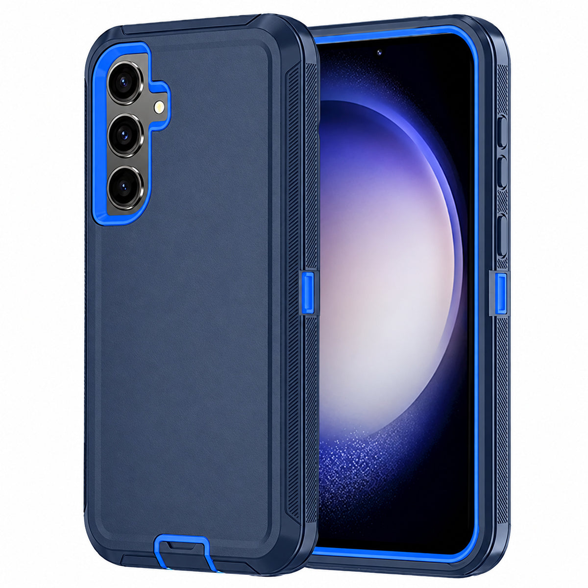 Triple Protection Case for Samsung Galaxy S25 Plus - Navy