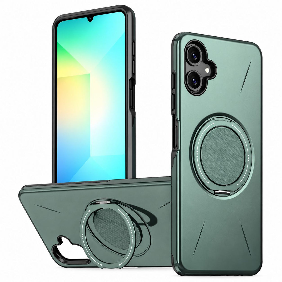 MagSafe Forge Ring Case Samsung Galaxy A07 - Green