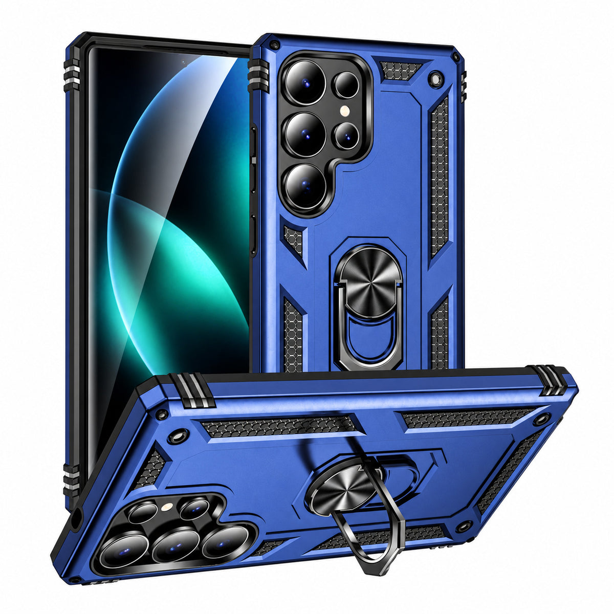 Anti-Drop Hybrid Case for Samsung Galaxy S26 Ultra - Navy