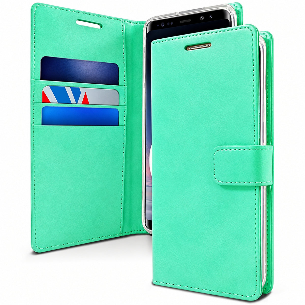 BlueMoon Diary (Goospery) for Samsung Galaxy S26 Ultra - Teal