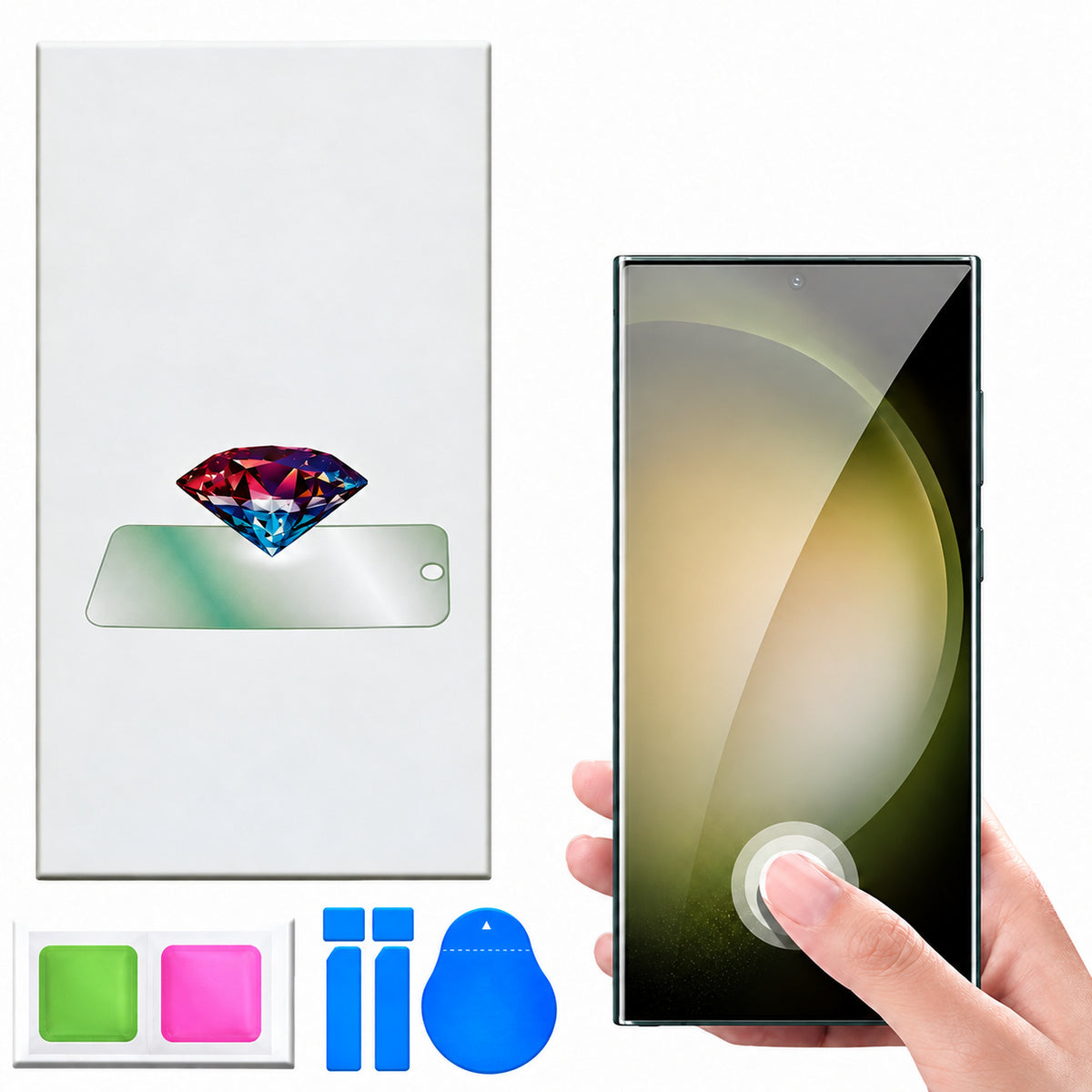 FP Unlock Tempered Glass Samsung Galaxy S26 Plus - Clear