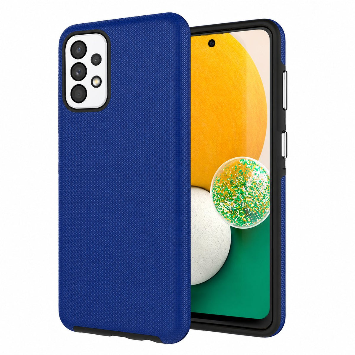 Dotted Comm Case for Samsung Galaxy A33 5G - Navy