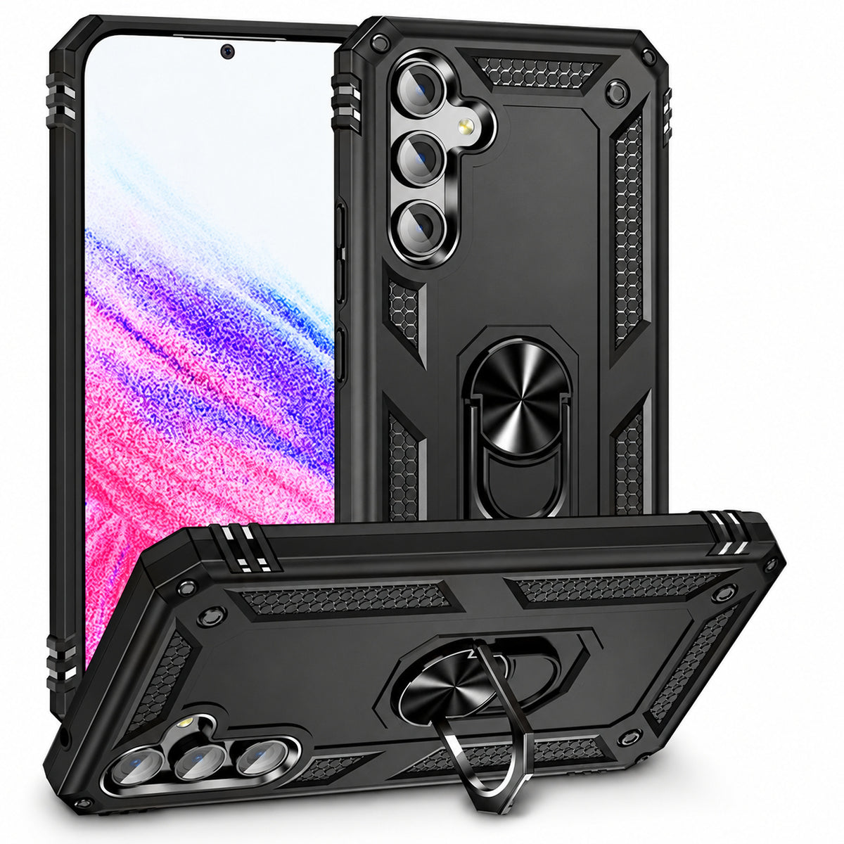 Anti-Drop Hybrid Case for Samsung Galaxy A54 5G - Black