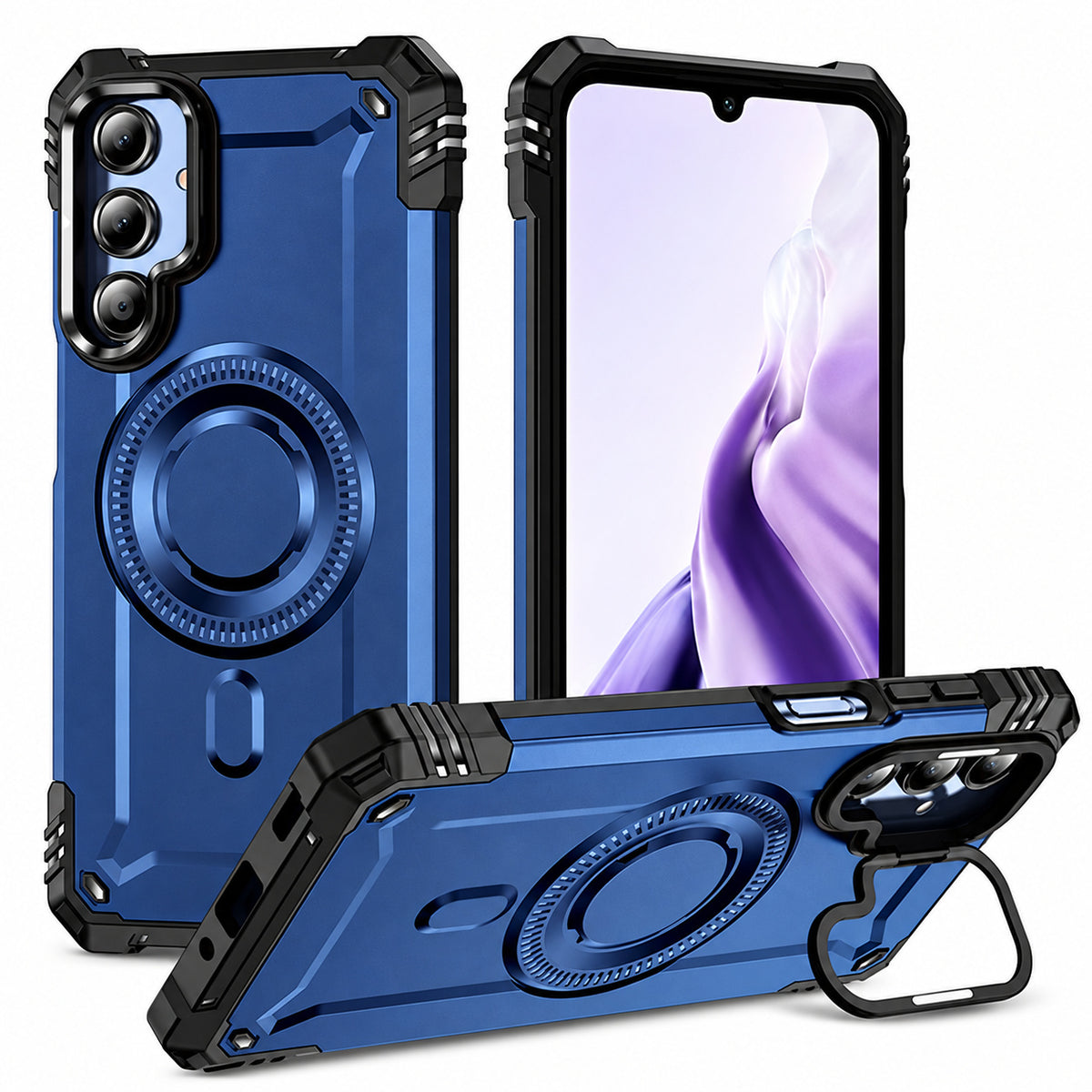 Fuse Edge MagSafe Case for Samsung Galaxy S25 Plus - Blue