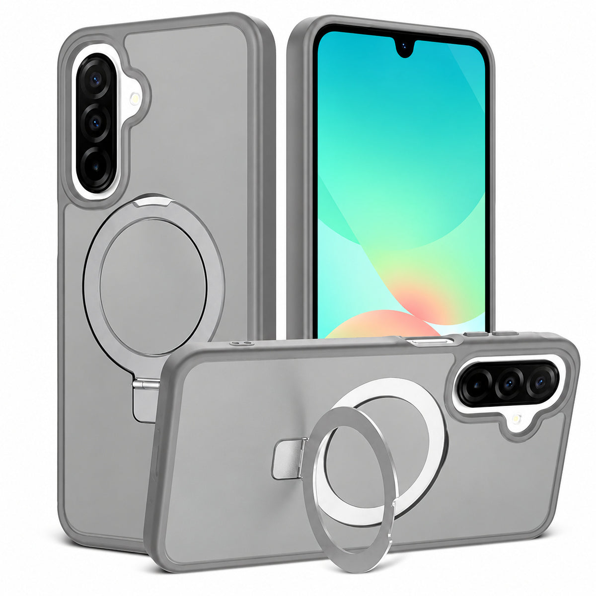 MagSafe Robust Stand Case Samsung Galaxy A36 - Grey