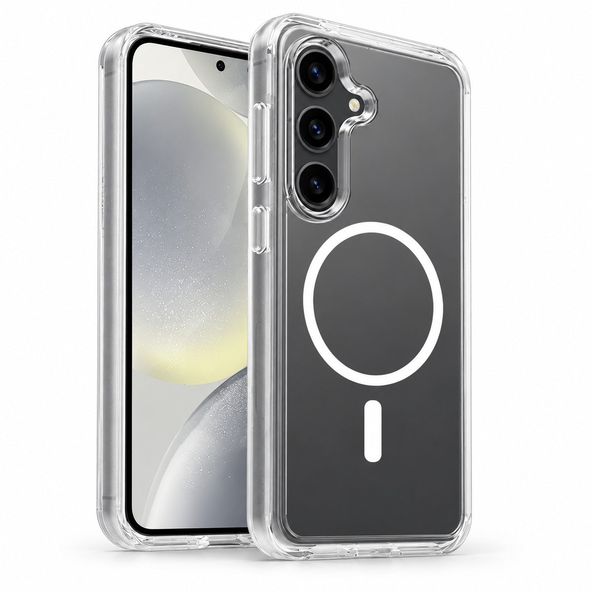 Premium MagSafe Symm Case for Samsung Galaxy S24 FE - Clear