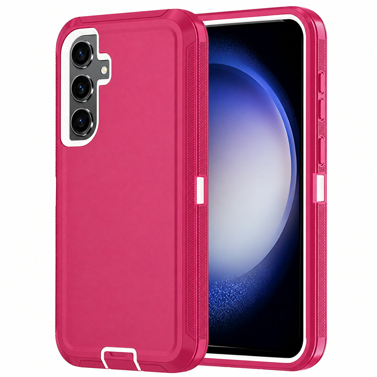 Triple Protection Case for Samsung Galaxy S26 - Hot Pink