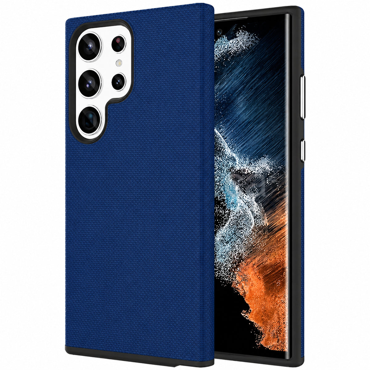 Dotted Comm Case for Samsung Galaxy S26 Ultra - Navy