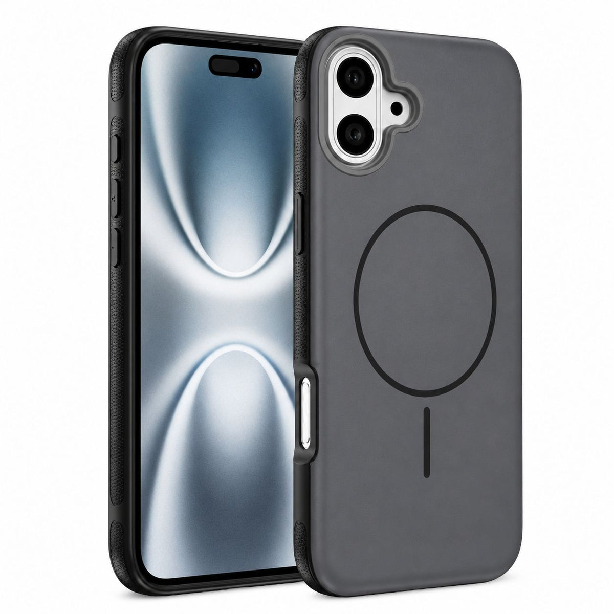 MagSafe Glam Case Samsung Galaxy A07 - Black