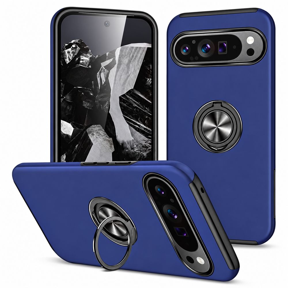 Swirl Invisible Ring Case for Google Pixel 11 Pro XL - Navy