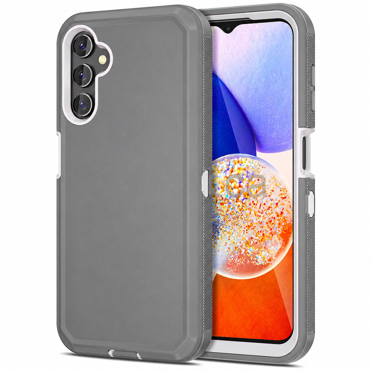 Triple Protection Case for Samsung Galaxy A54 5G - Grey