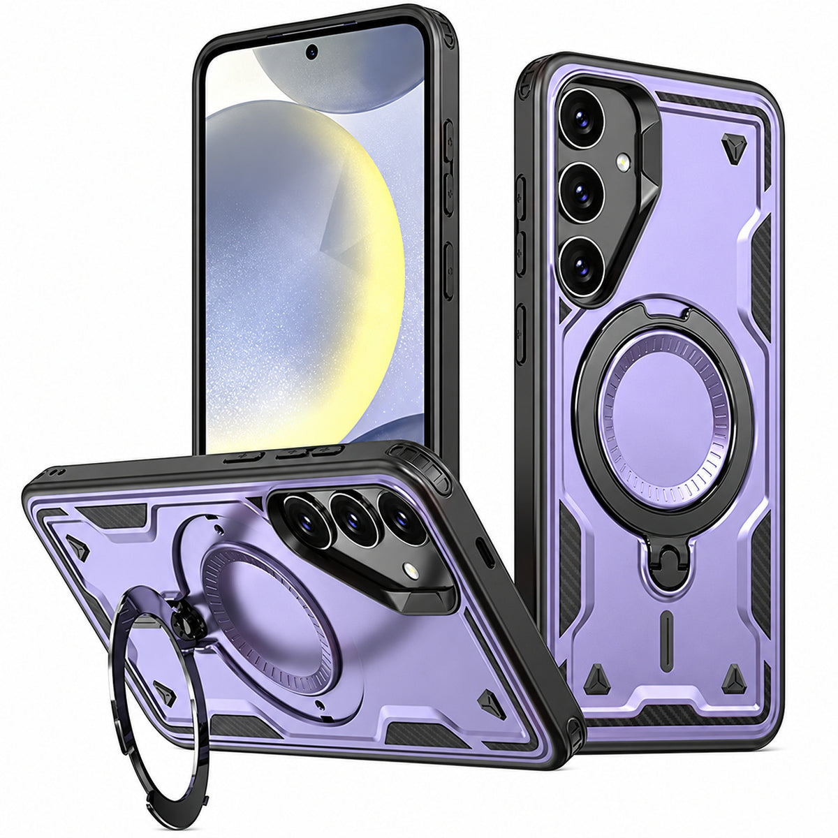 Sparta Magsafe Ring Case for Samsung Galaxy A36 - Purple