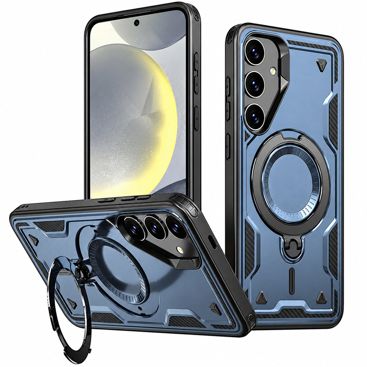 Sparta Magsafe Ring Case for Samsung Galaxy A36 - Navy