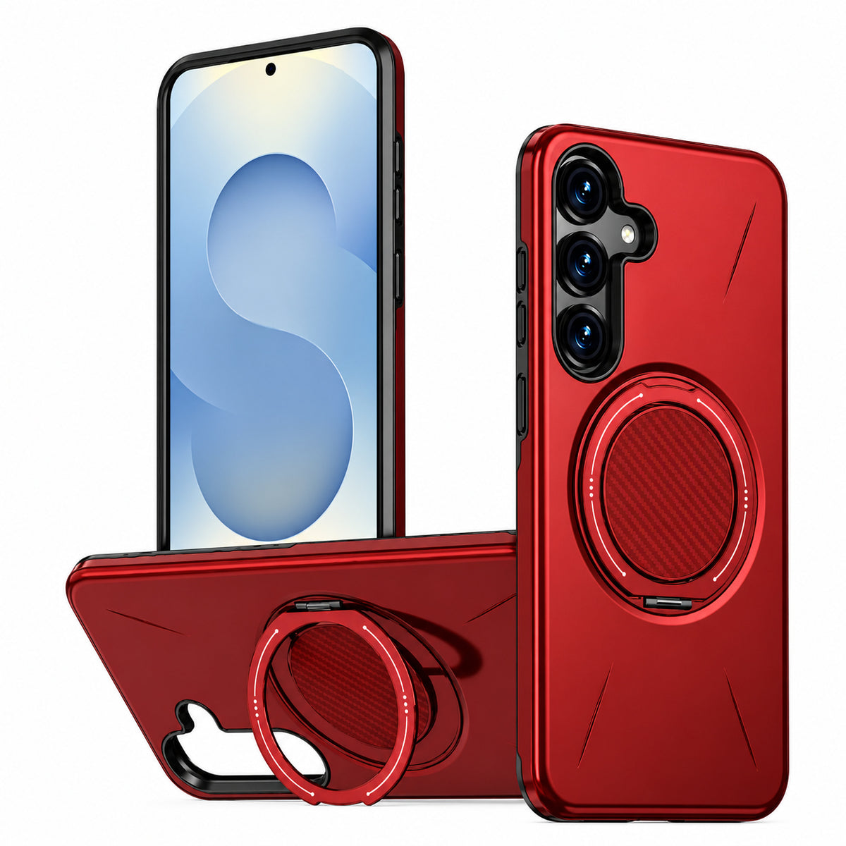 Forge MagSafe Ring Case for Samsung Galaxy S26 FE - Red