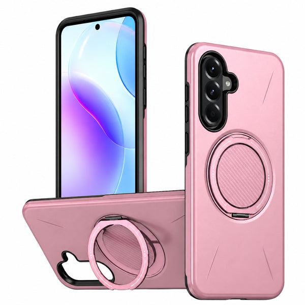 MagSafe Forge Ring Case for Samsung Galaxy A18 - Pink