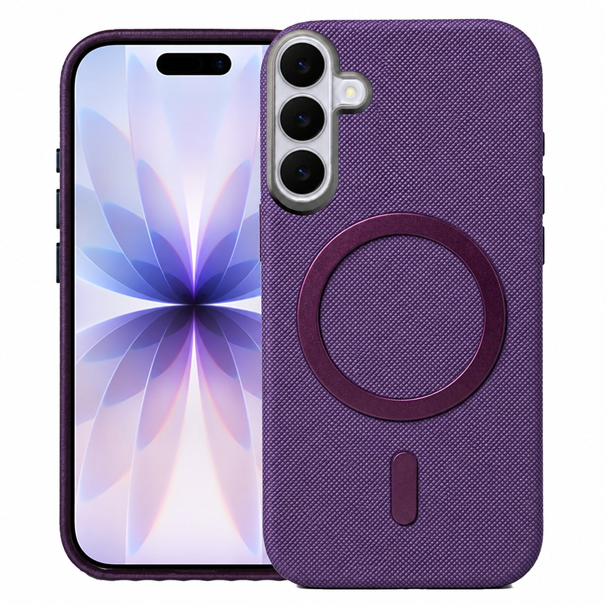 MagSafe Fabric Case Samsung Galaxy S25 FE- Purple