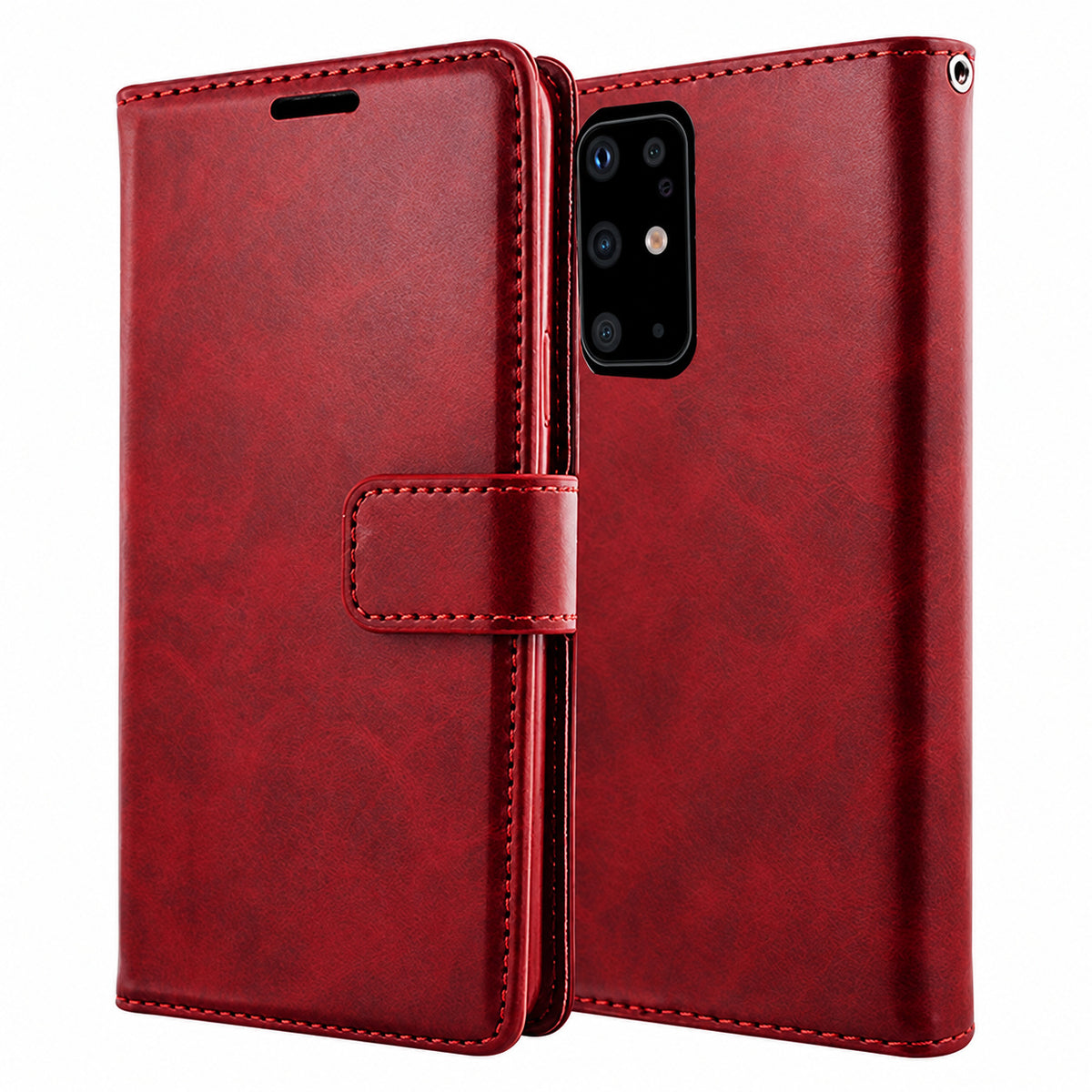 Photo ID Wallet for Samsung Galaxy S20 FE - Wine