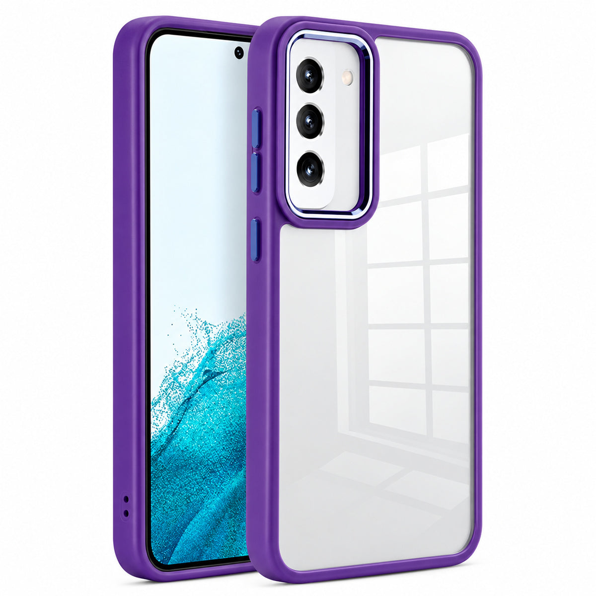 Matt Ultra-Hybrid Case for Samsung Galaxy S23 - Light Purple