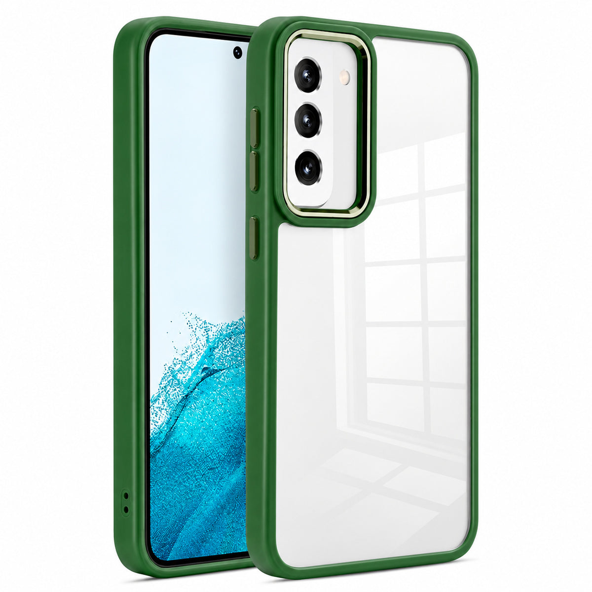 Matt Ultra-Hybrid Case for Samsung Galaxy S23 - Midnight Green