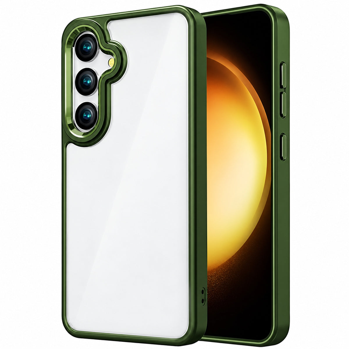 Matt Ultra-Hybrid Case for Samsung Galaxy A56 - Green