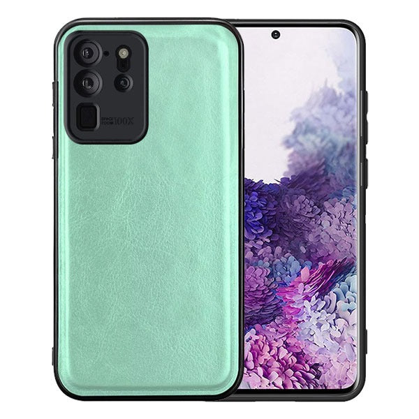 Pleather Case for Samsung Galaxy S20 Ultra - Teal