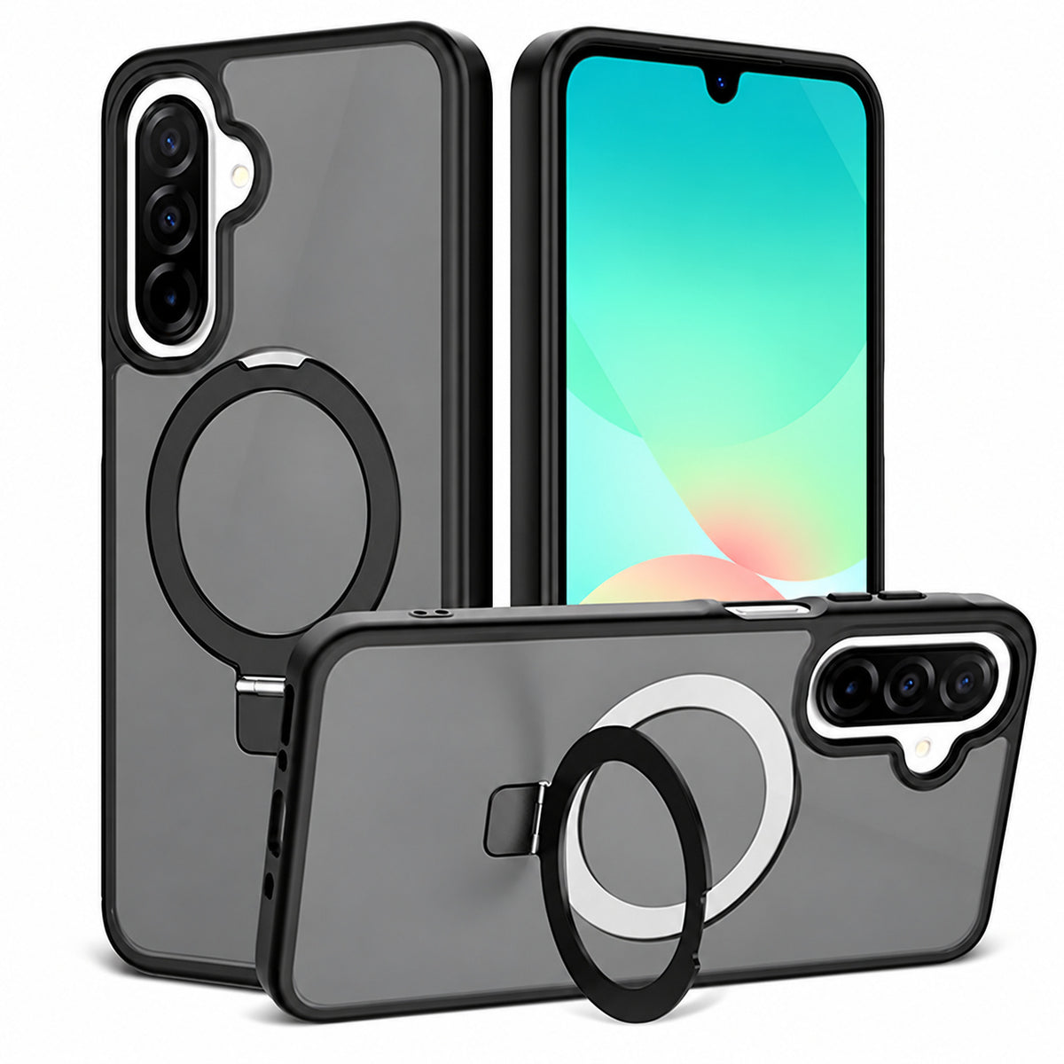 MagSafe Robust Stand Case Samsung Galaxy A16 - Black