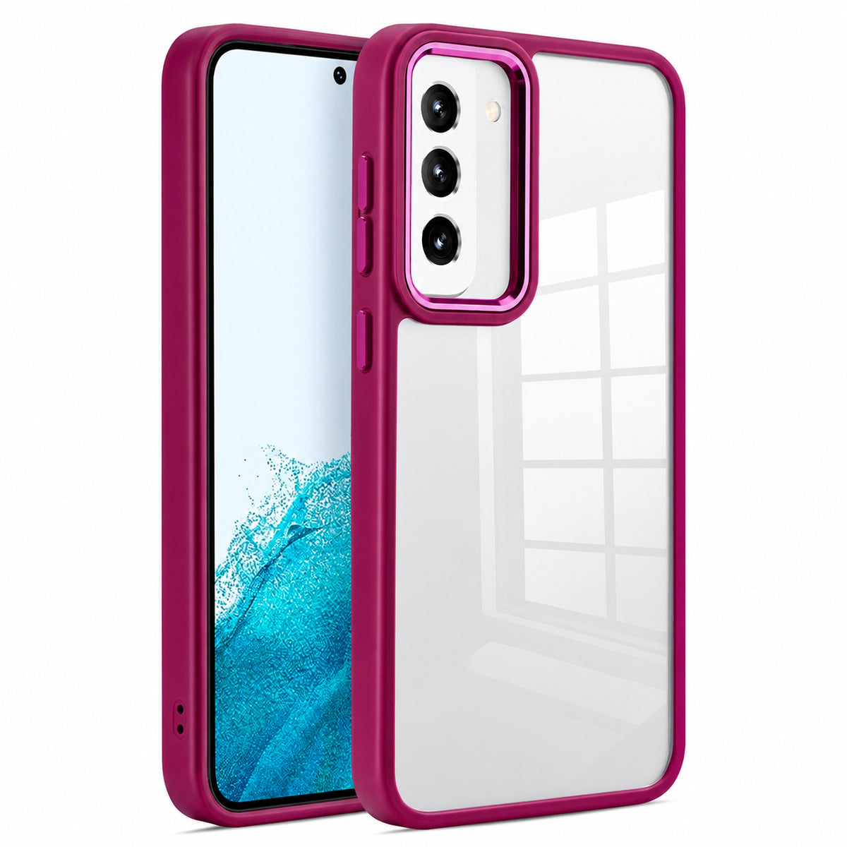 Matt Ultra-Hybrid Case for Samsung Galaxy S23 - Wine