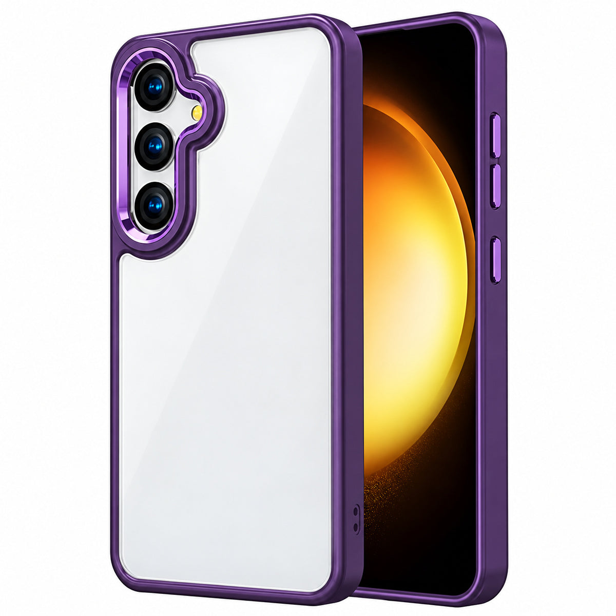 Matt Ultra-Hybrid Case for Samsung Galaxy A56 - Deep Purple