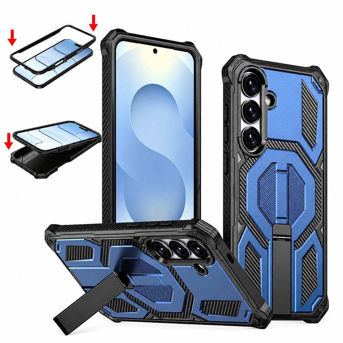 MagSafe Outrider Case for Samsung Galaxy S25 FE - Blue