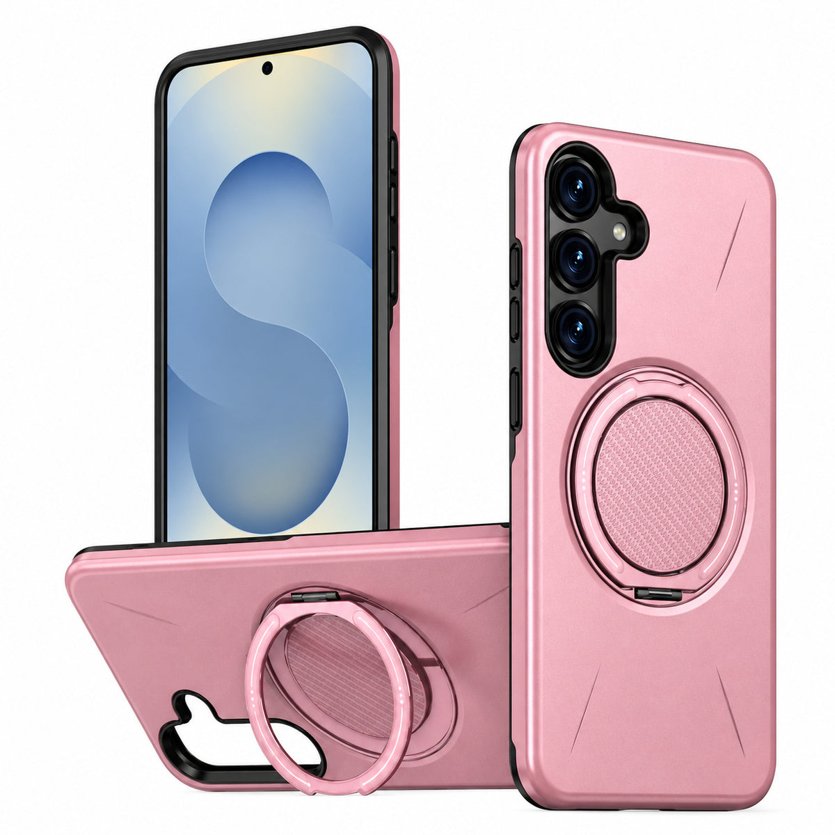 MagSafe Forge Ring Case Samsung Galaxy S25 FE - Pink