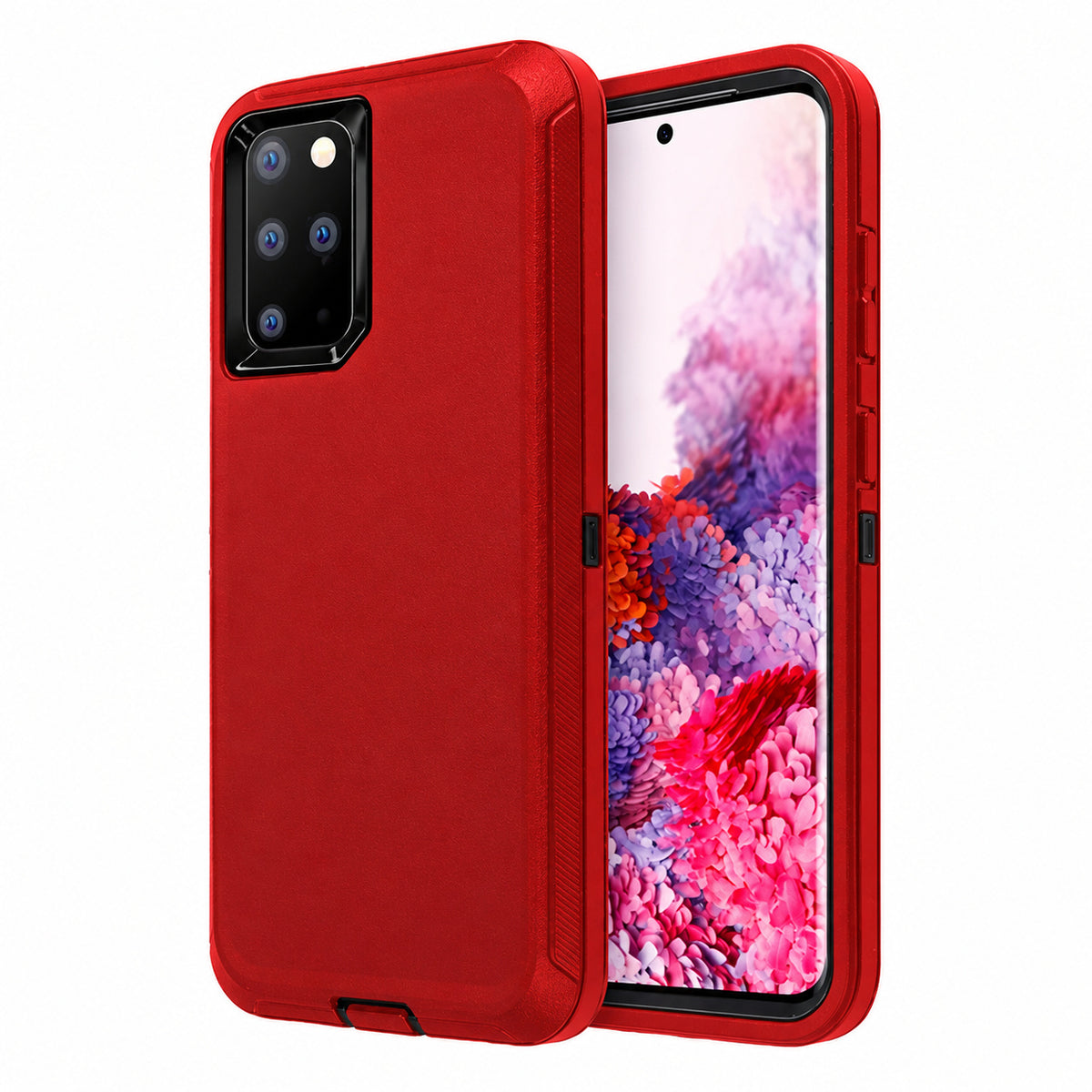 Triple Protection Case for Samsung Galaxy S20 FE - Red