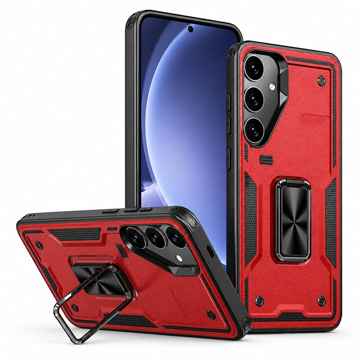 Adventure Ring Case for Samsung Galaxy S24 Plus - Red