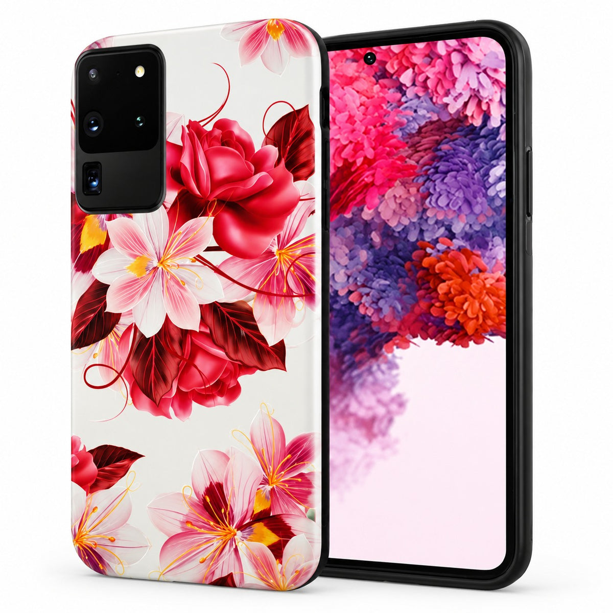 Design for Samsung Galaxy S20 Ultra - Pink Floral