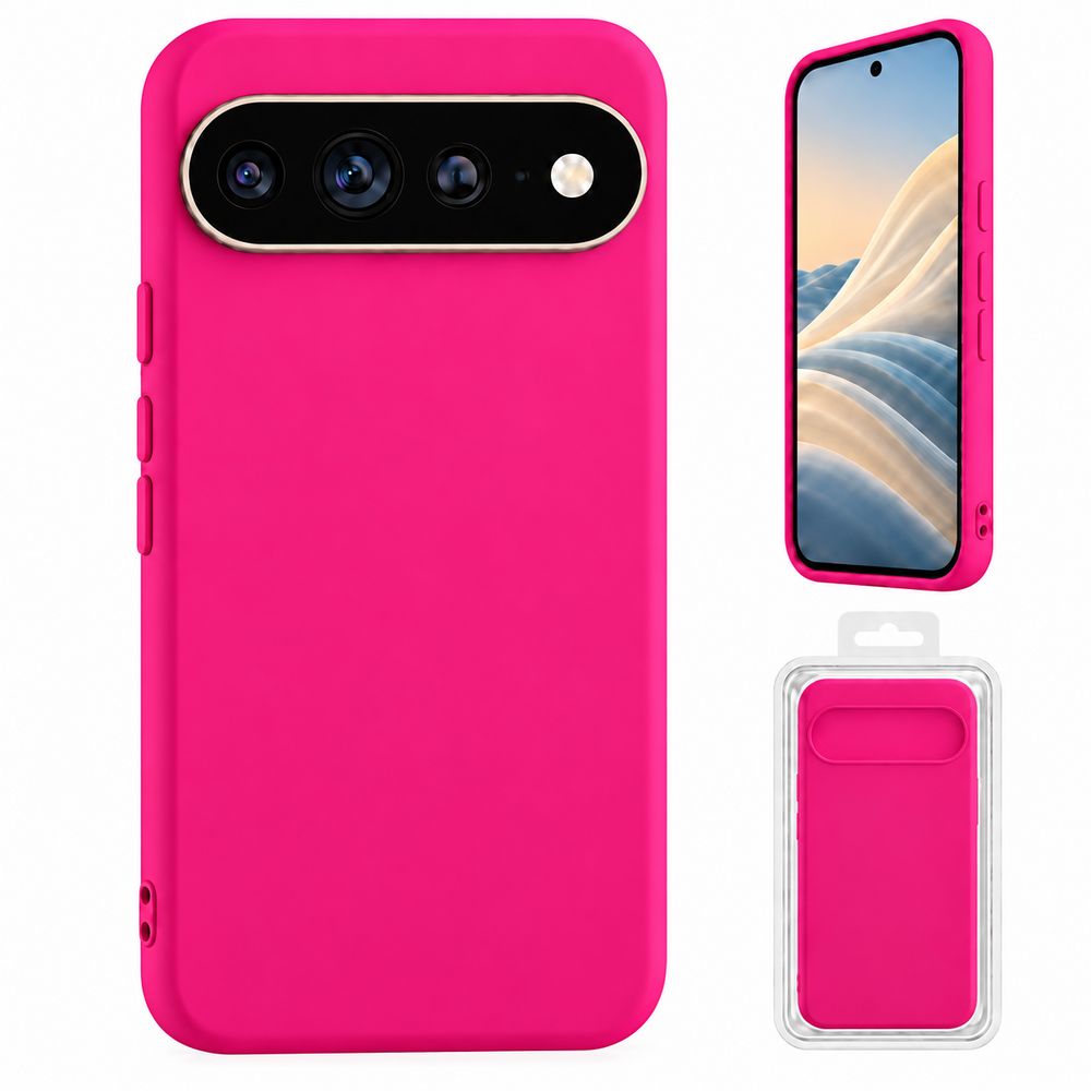 Premium Liquid Silicone for Google Pixel 11 Pro XL - Hot Pink