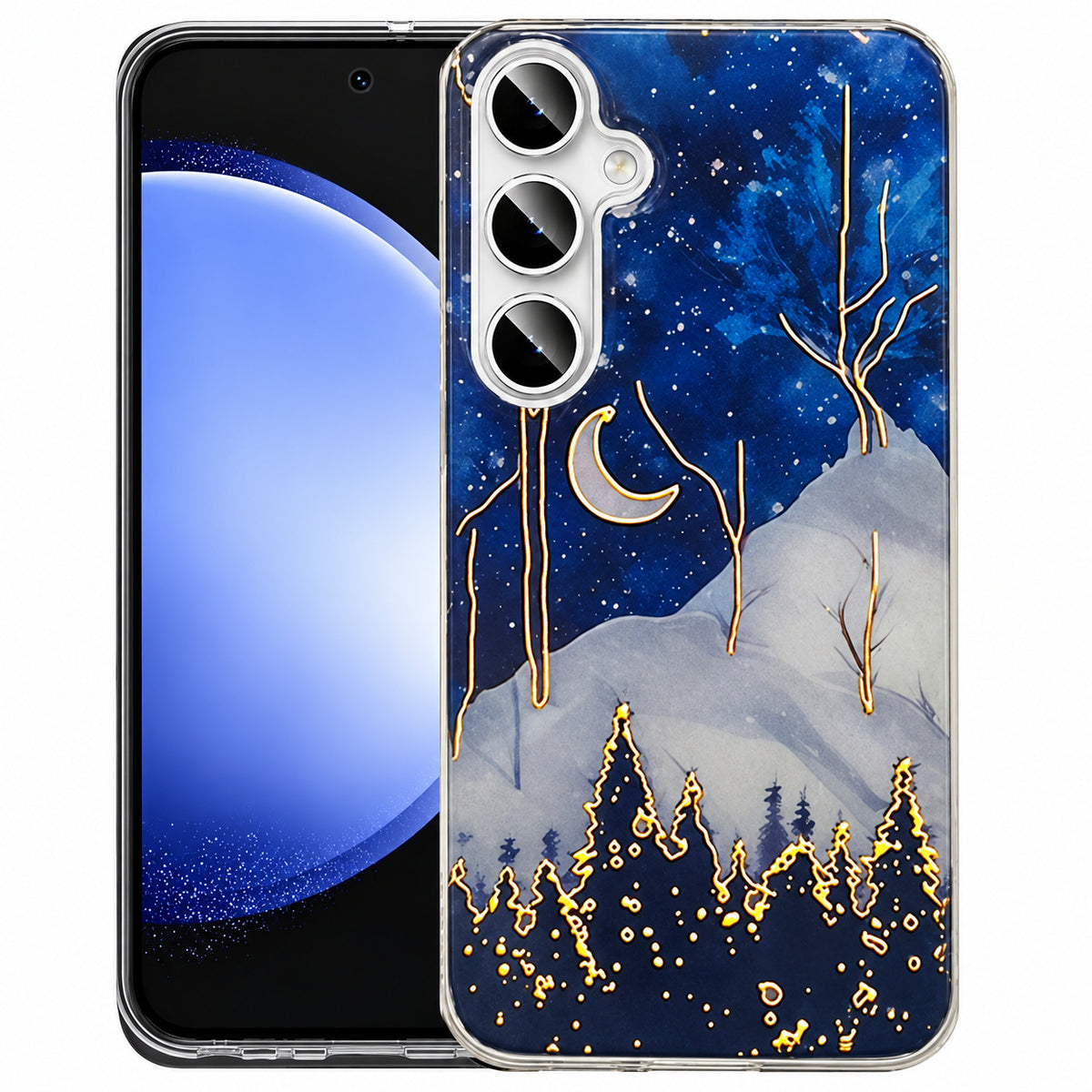 2 In 1 for Samsung Galaxy S23 FE - Night Snow