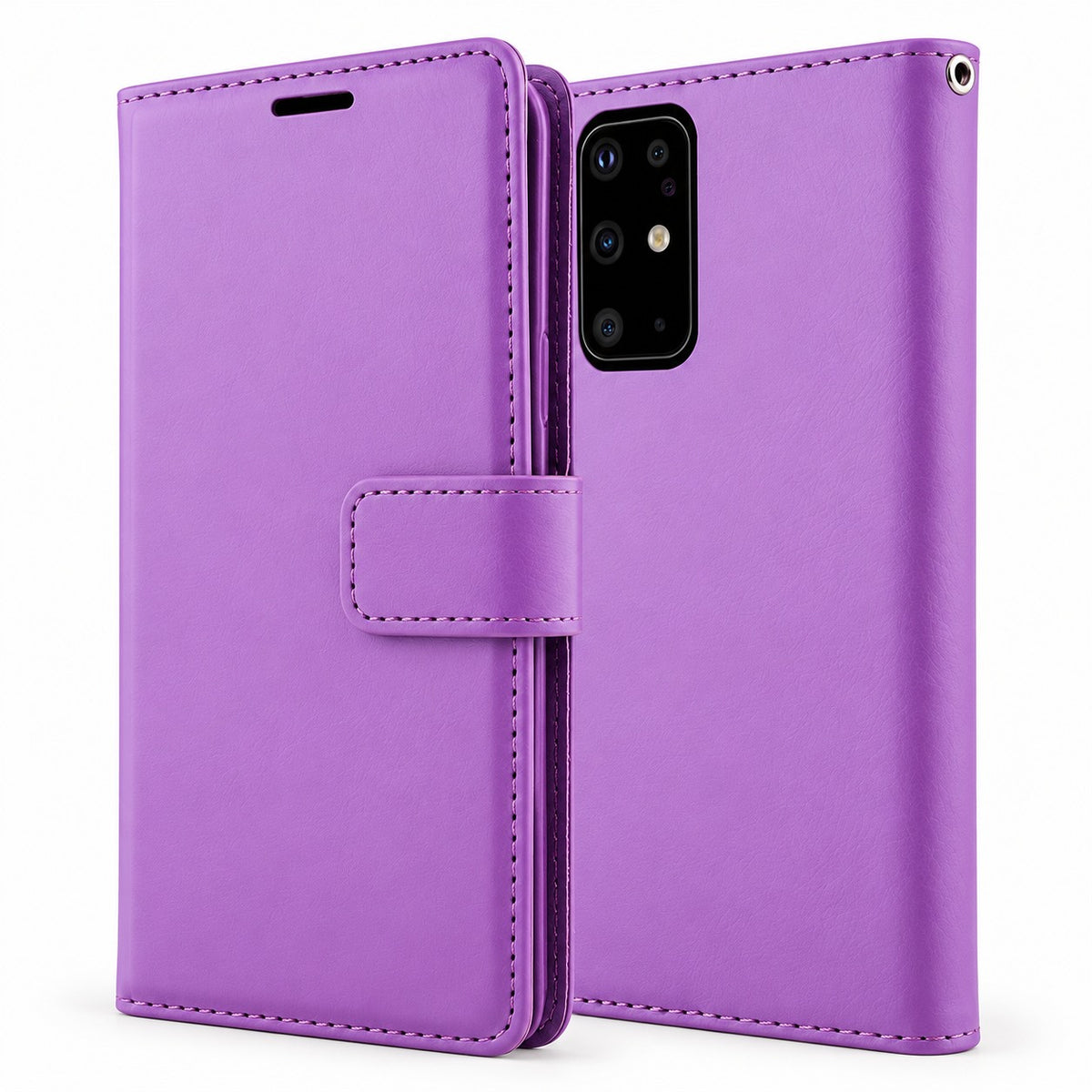 Photo ID Wallet Case for Samsung Galaxy S20 - Purple