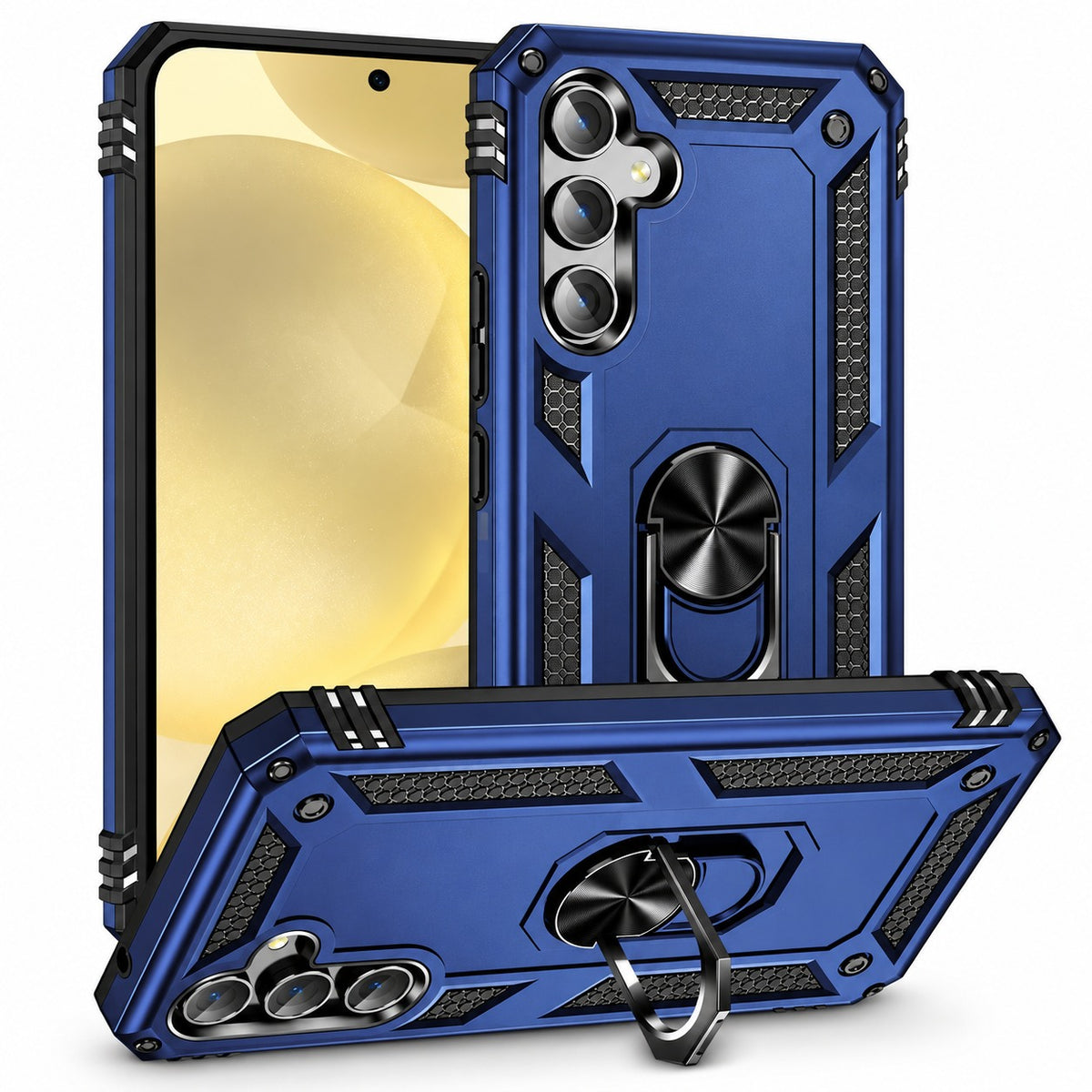 Anti-Drop Hybrid Case for Samsung Galaxy S24 FE - Navy