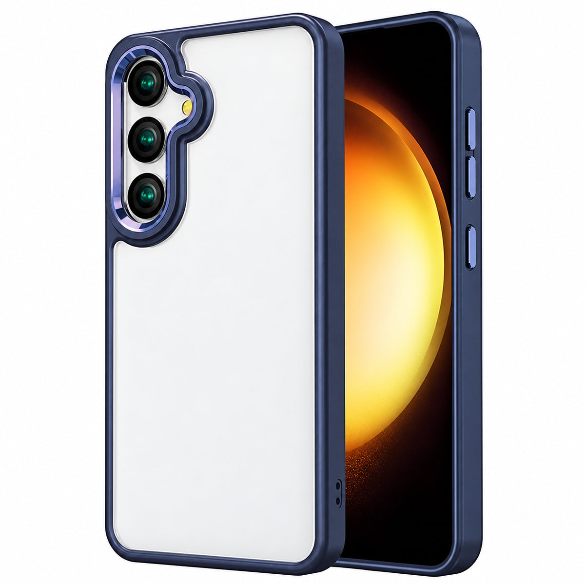 Matt Ultra-Hybrid Case for Samsung Galaxy A36 - Blue
