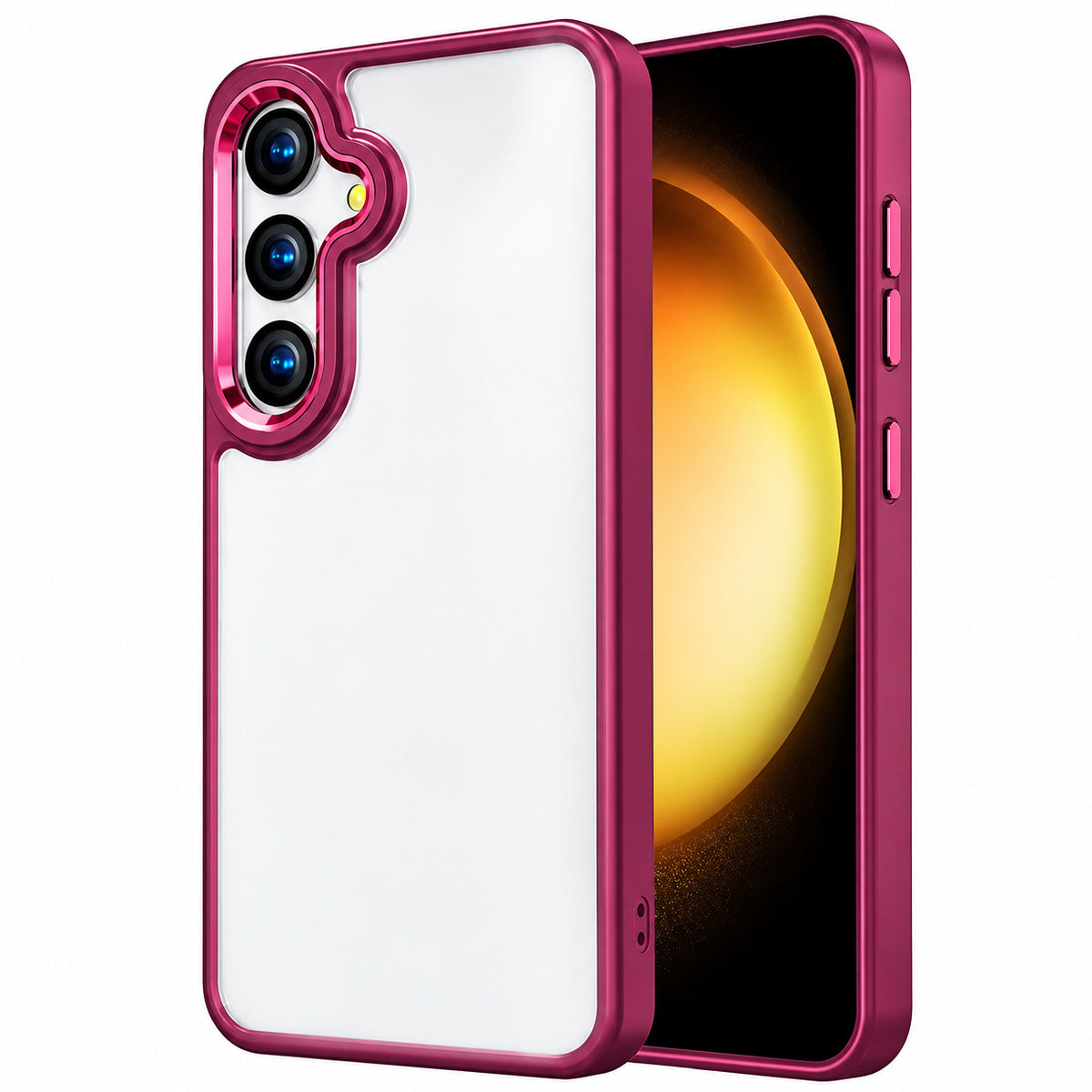 Matt Ultra-Hybrid Case for Samsung Galaxy A36 - Wine