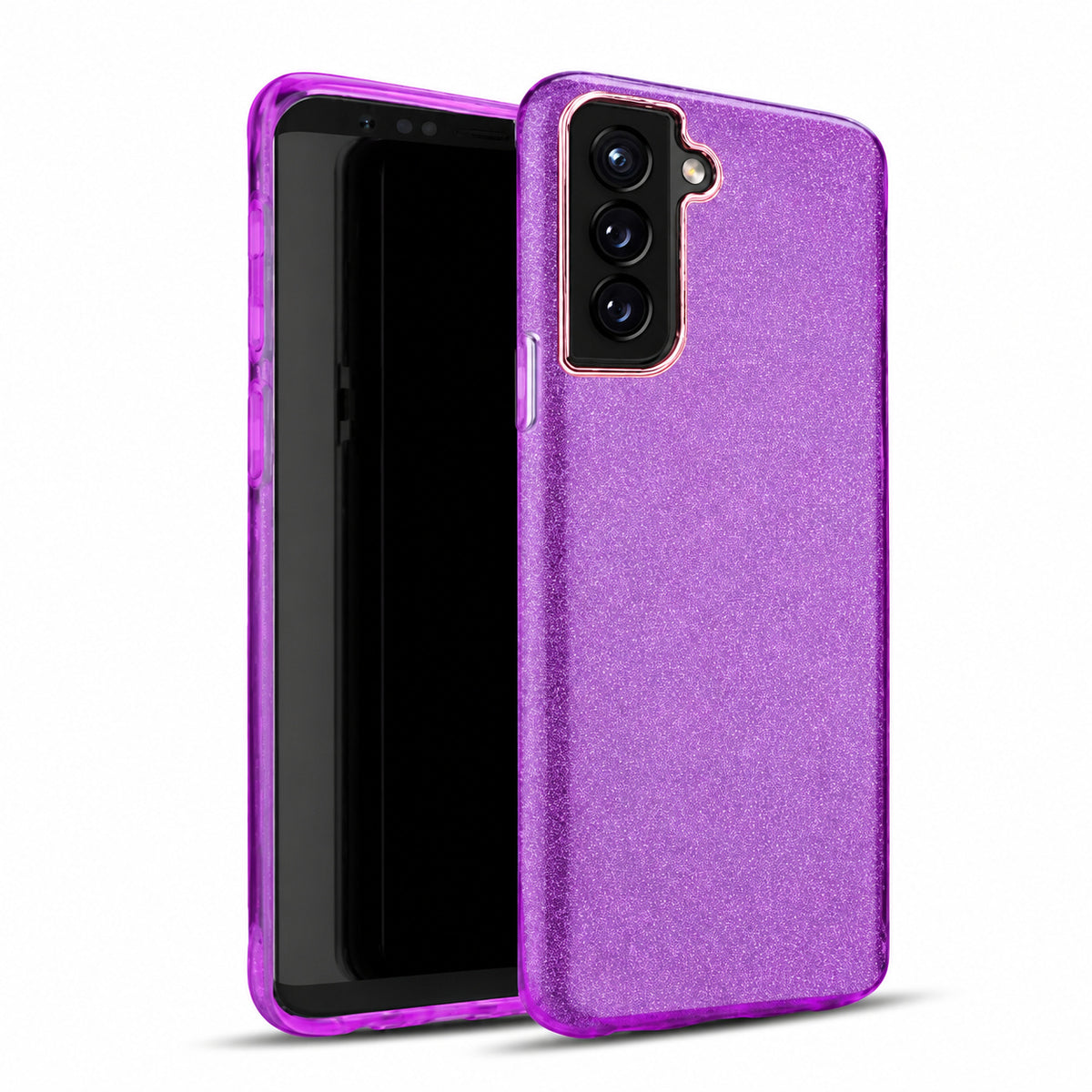 3-in-1 Glitter for Samsung Galaxy A35 5G - Purple