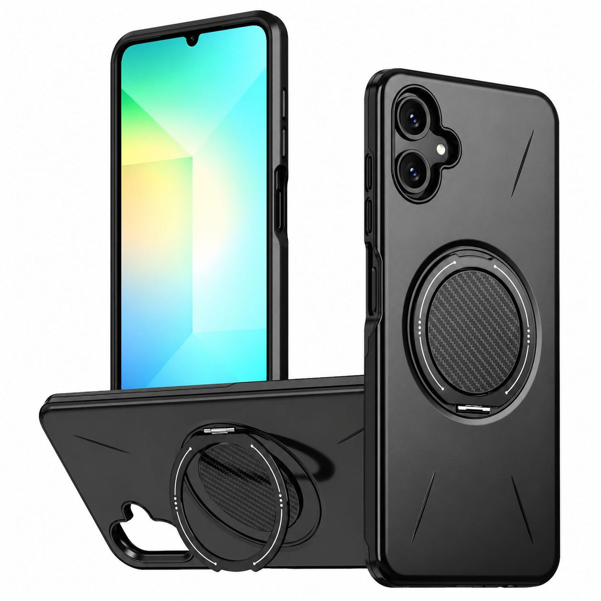 MagSafe Forge Ring Case Samsung Galaxy A06 - Black