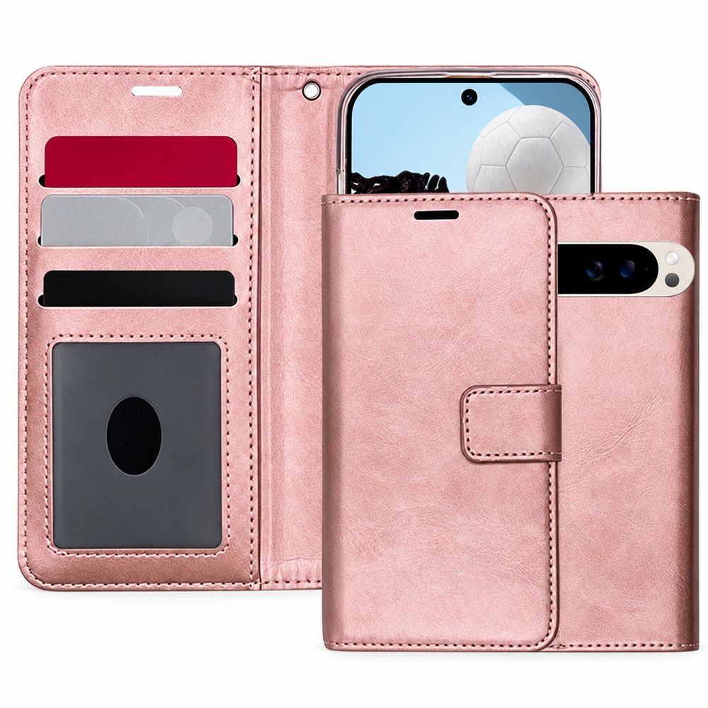 Photo ID Wallet for Google Pixel 11 Pro XL - Rose Gold